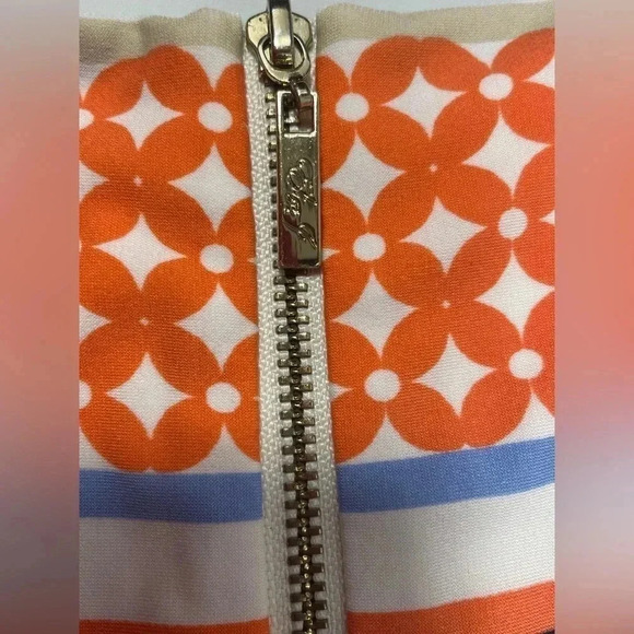 Eliza J  Printed Stripe Shift Dress Size 2 - Picture 10 of 13